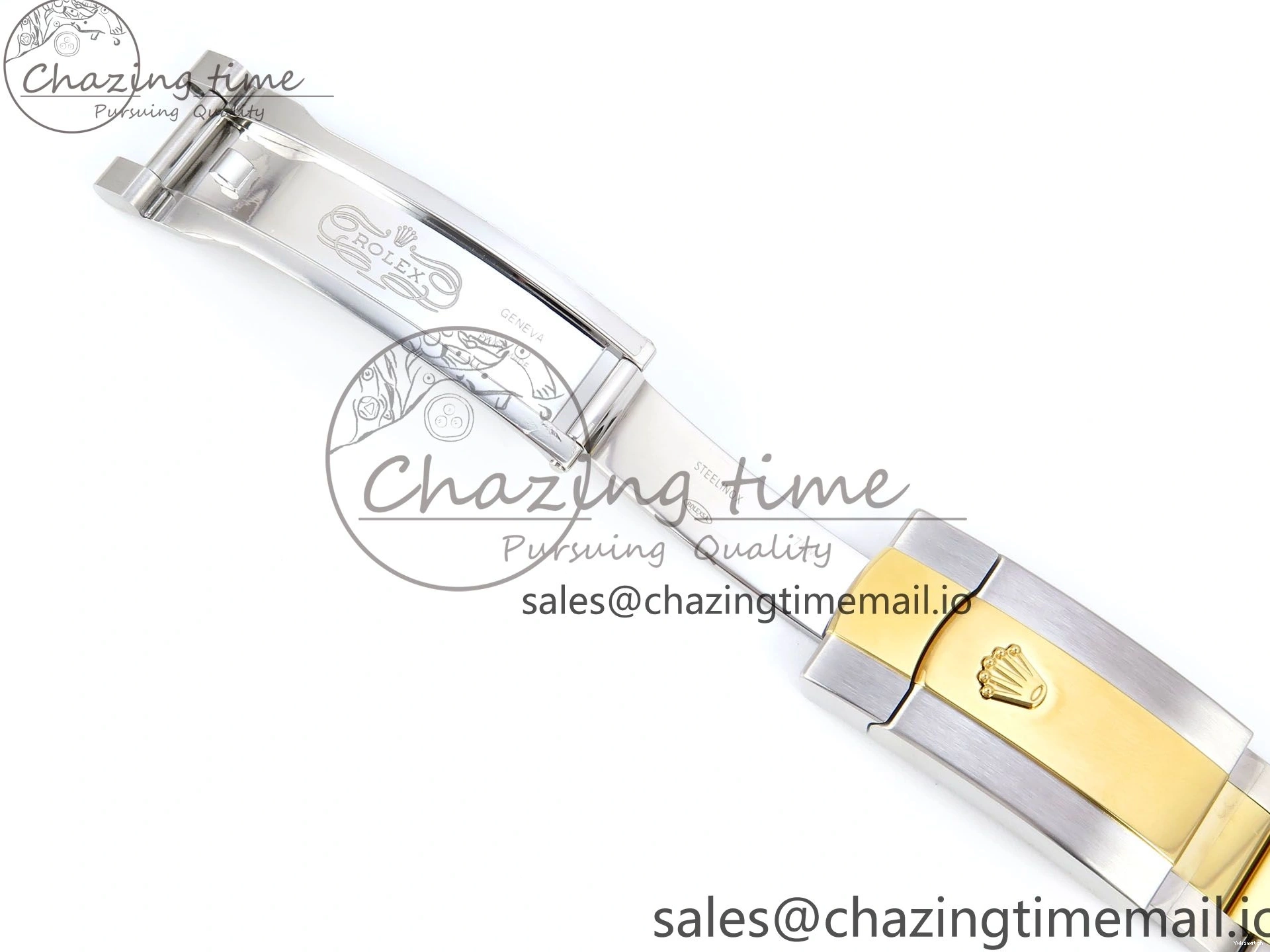 126233 Edition YG Dial 36 A3235 Bracelet on YG Best Leaf SS Stick Oyster DateJust EWEF 0505